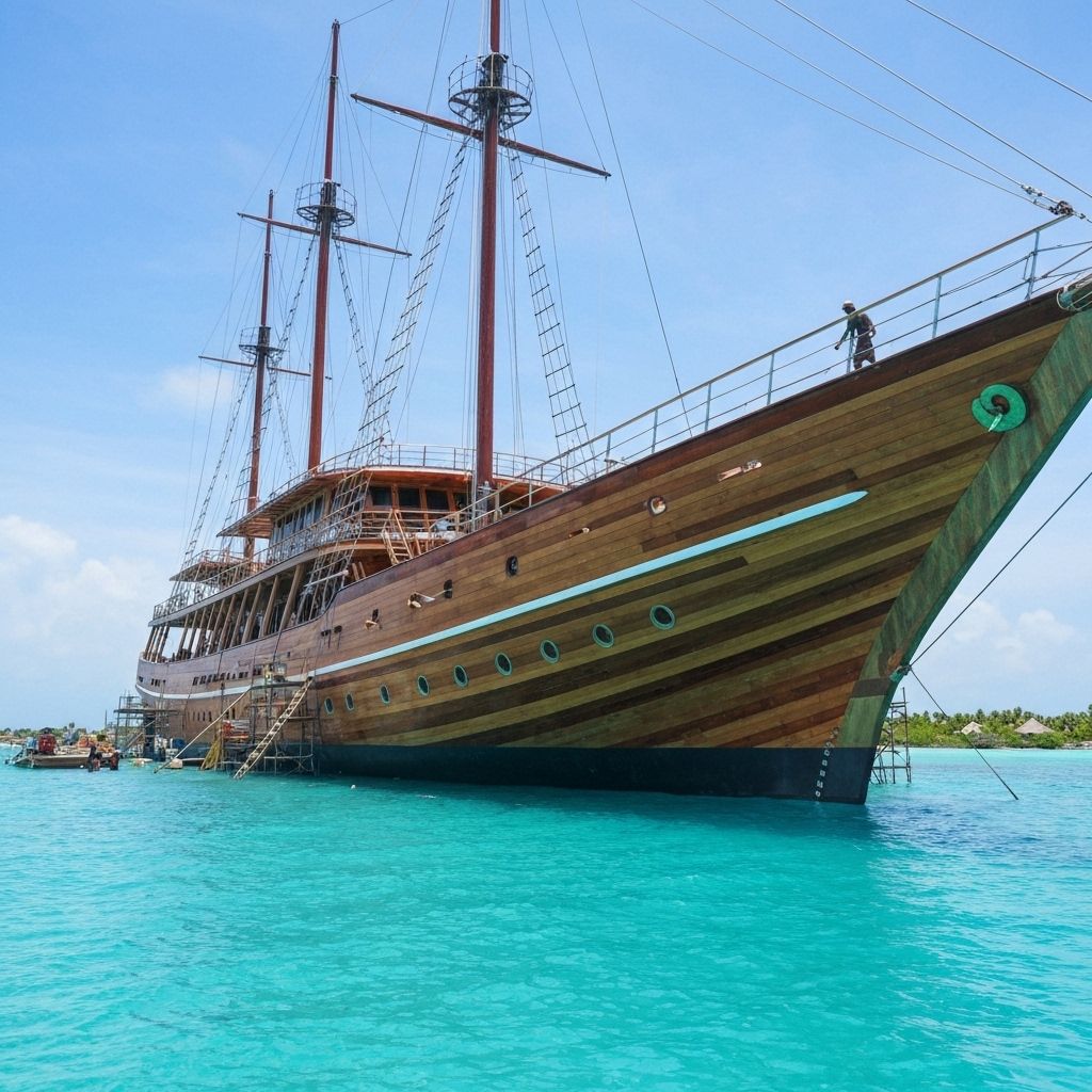 Galangan Phinisi Haji Sahabuddin